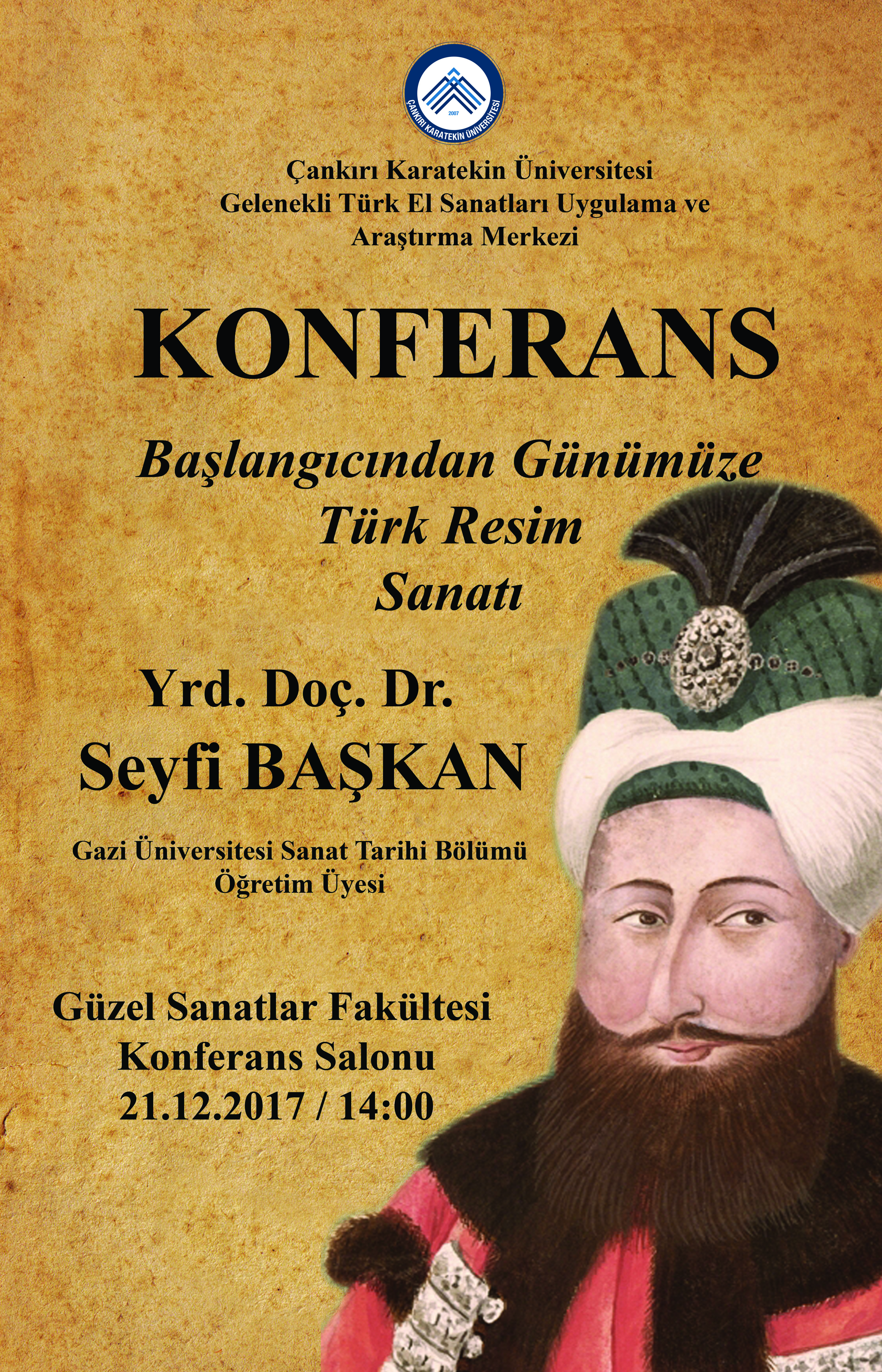 Başlangıçtan Günümüze Türk Resim Sanatı Konferansı